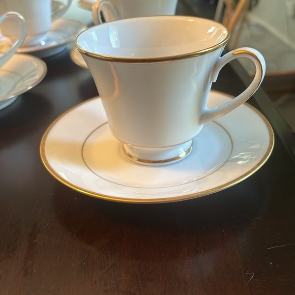 Noritake Heritage 2982 - Teacups and saucers in mint condition. 7 sets. - Picture 2 of 5